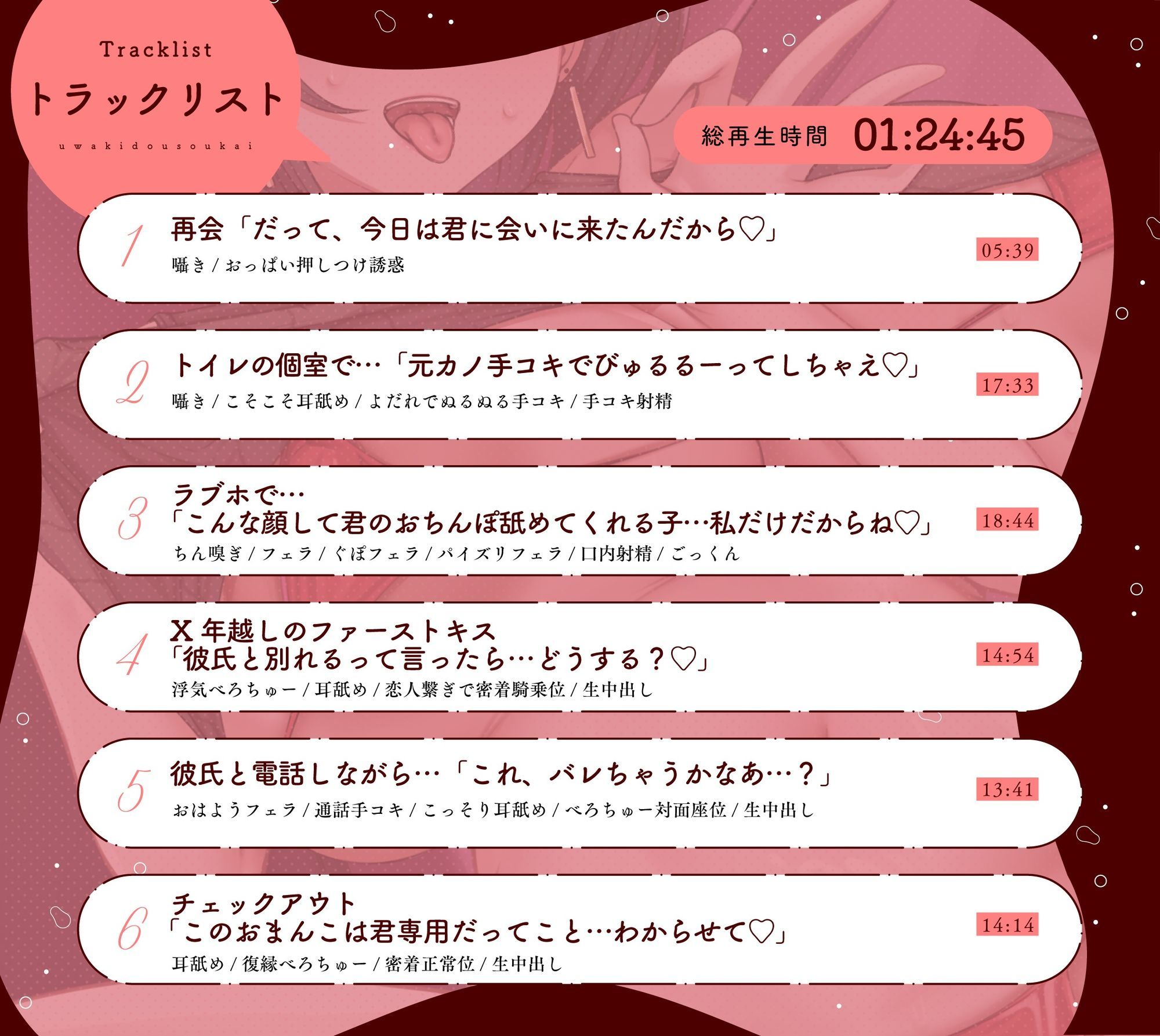 【浮気/逆レ/寝取り】Hカップ元カノと背徳浮気ハメ同窓会 〜ビッチになった発情メスはあなたのチンポに媚び狂う｜ ラブホ連れ込み発情逆レ＆復縁確定寝取りハメ〜 サンプル5ページ目