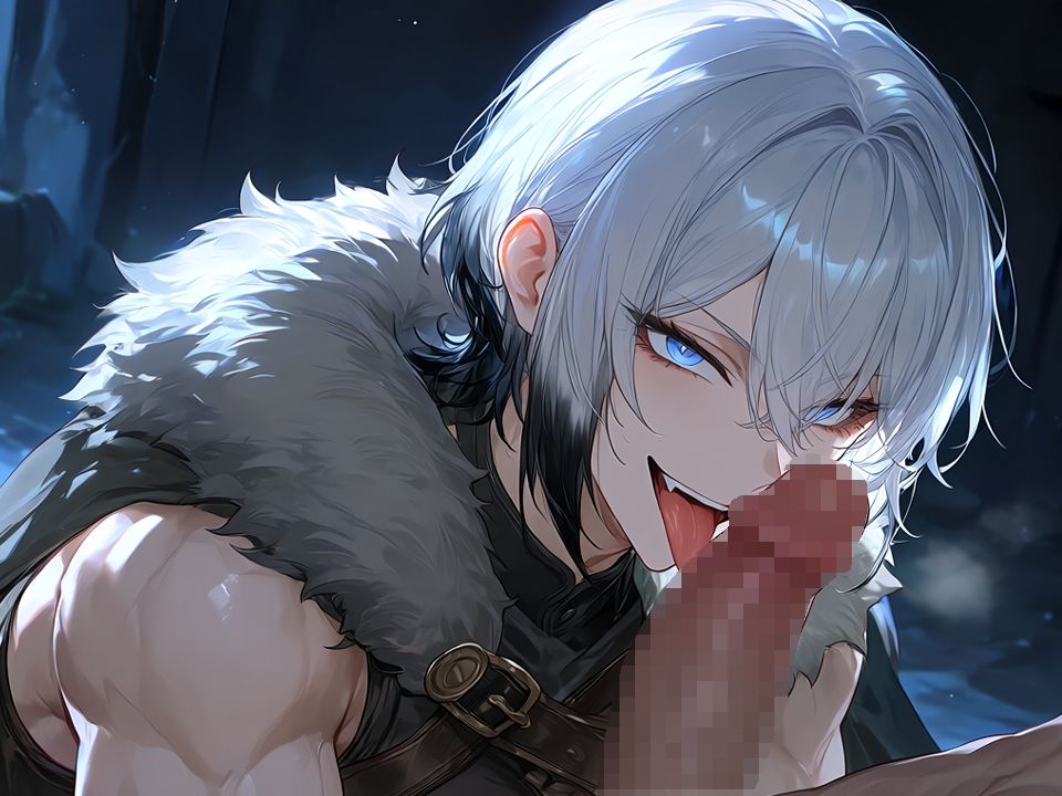 ちんぽ狩り女騎士に襲われた！【フェラ特化/女性優位/イラマチオ】 サンプル1ページ目