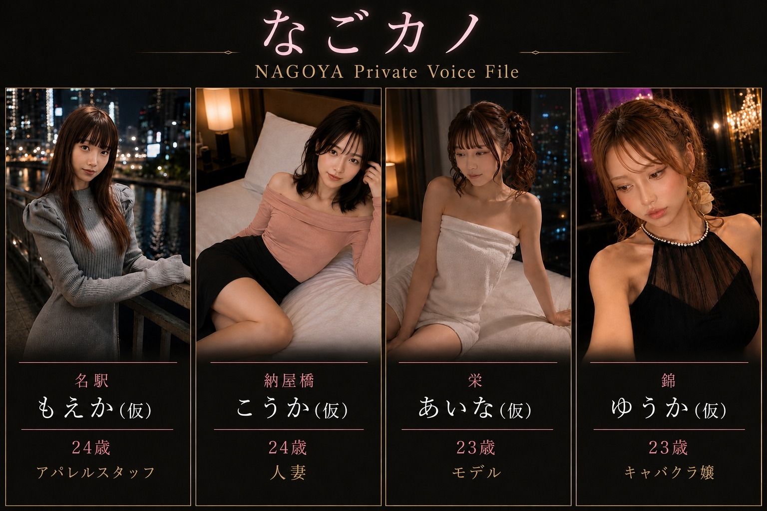 【実録】なごカノ File.10 名駅 かのん（仮） 19歳 サンプル1ページ目