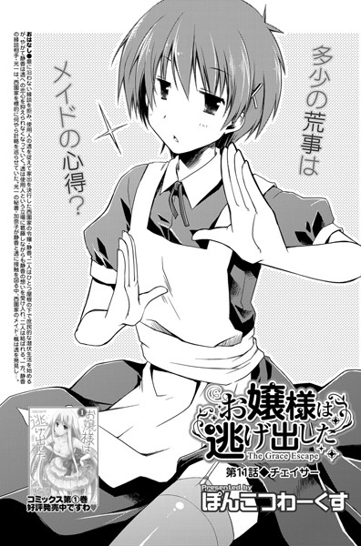 お嬢様は逃げ出した （11）