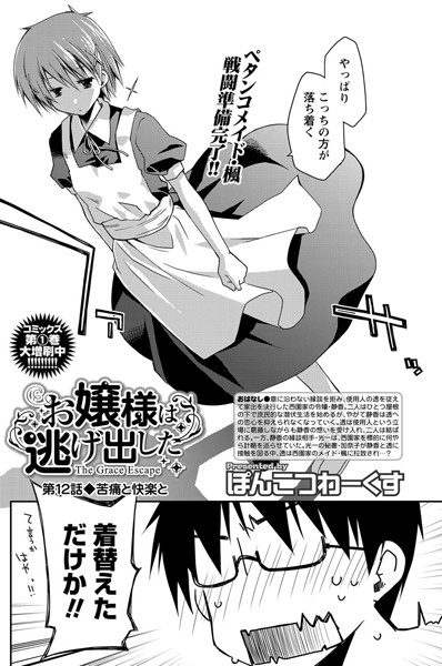 お嬢様は逃げ出した （12）
