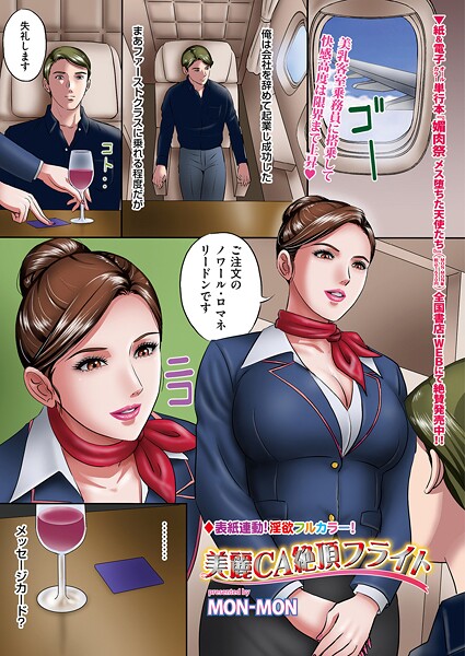 美麗CA絶頂フライト（単話）