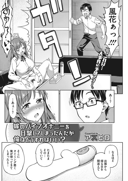 嫁のバイブオナニーを目撃してしまったんだが俺はどうすればいい？（単話）