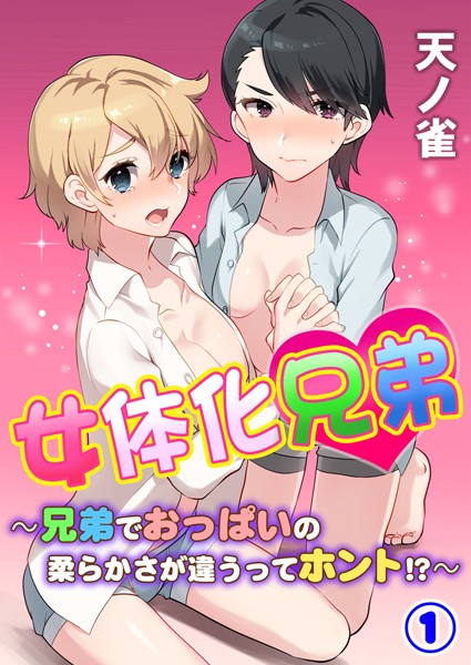 女体化兄弟〜兄弟でおっぱいの柔らかさが違うってホント！？〜 第1巻