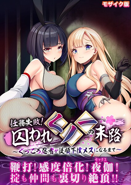 任務失敗！囚われくノ一の末路 〜くっころ忍者が従順下僕メスになるまで〜 モザイク版