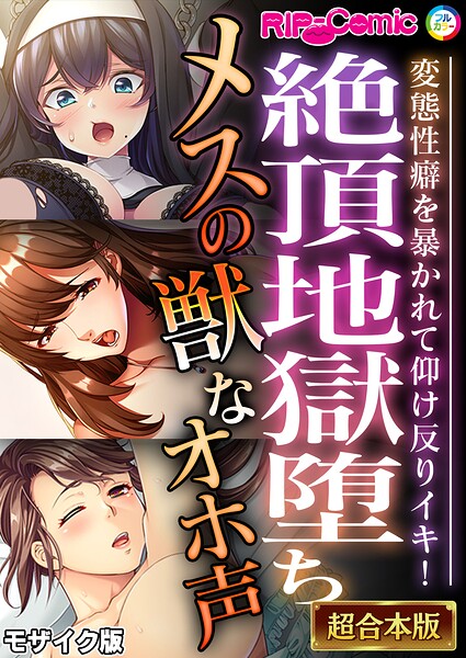 絶頂地獄堕ちメスの獣なオホ声 〜変態性癖を暴かれて仰け反りイキ！〜【超合本シリーズ】 モザイク版