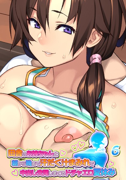 田舎のお姉ちゃんと朝から晩まで汗だく汁まみれで中出し交尾しまくるドチャエロ夏休み 6