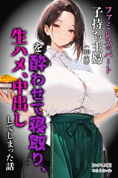 ファミレスのパート子持ち主婦（38歳）を酔わせて寝取り、生ハメ、中出ししてしまった話【モザイク版】