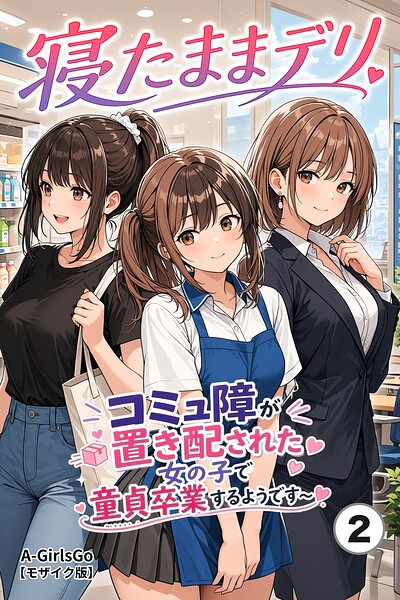 寝たままデリ 〜コミュ障が置き配された女の子で童貞卒業するようです〜（単話）【モザイク版】（単話）