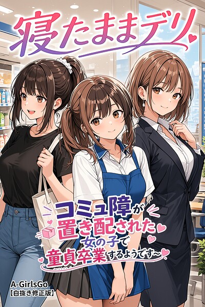寝たままデリ 〜コミュ障が置き配された女の子で童貞卒業するようです〜【白抜き修正版】（単話）