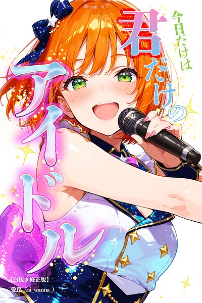 今日だけは...君だけのアイドル【白抜き修正版】（単話）